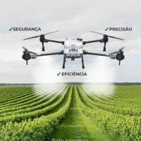 Pulverização com Drones