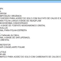 Insumos / Fertilizantes para Eucalipto