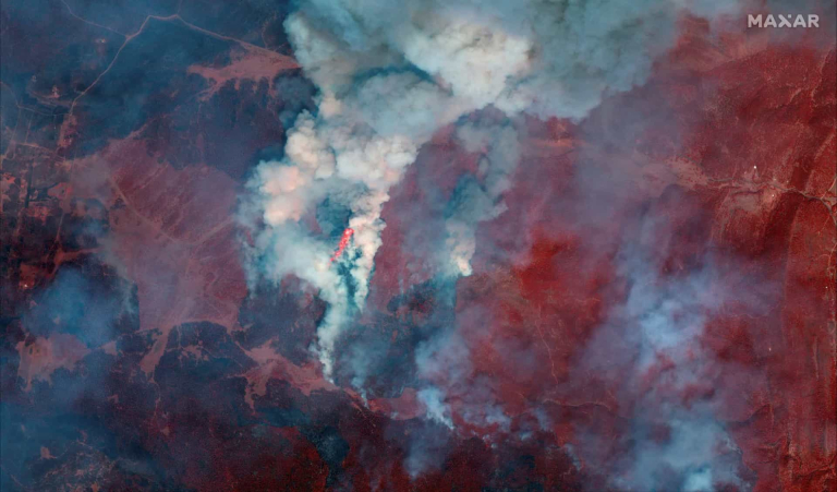 incêndio Novo México_USA