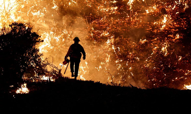 Incêndio USA